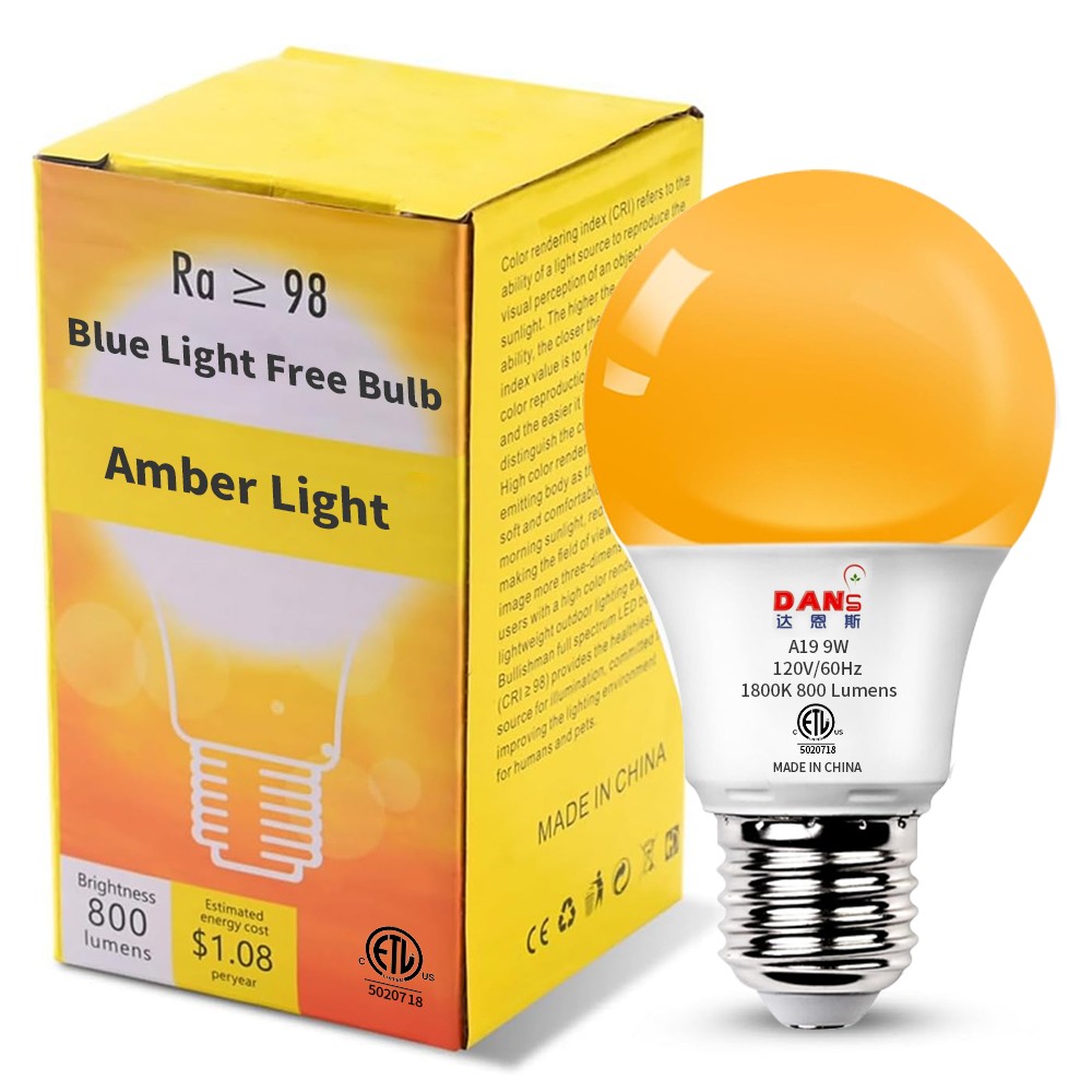 Amber Light  LED Bulb